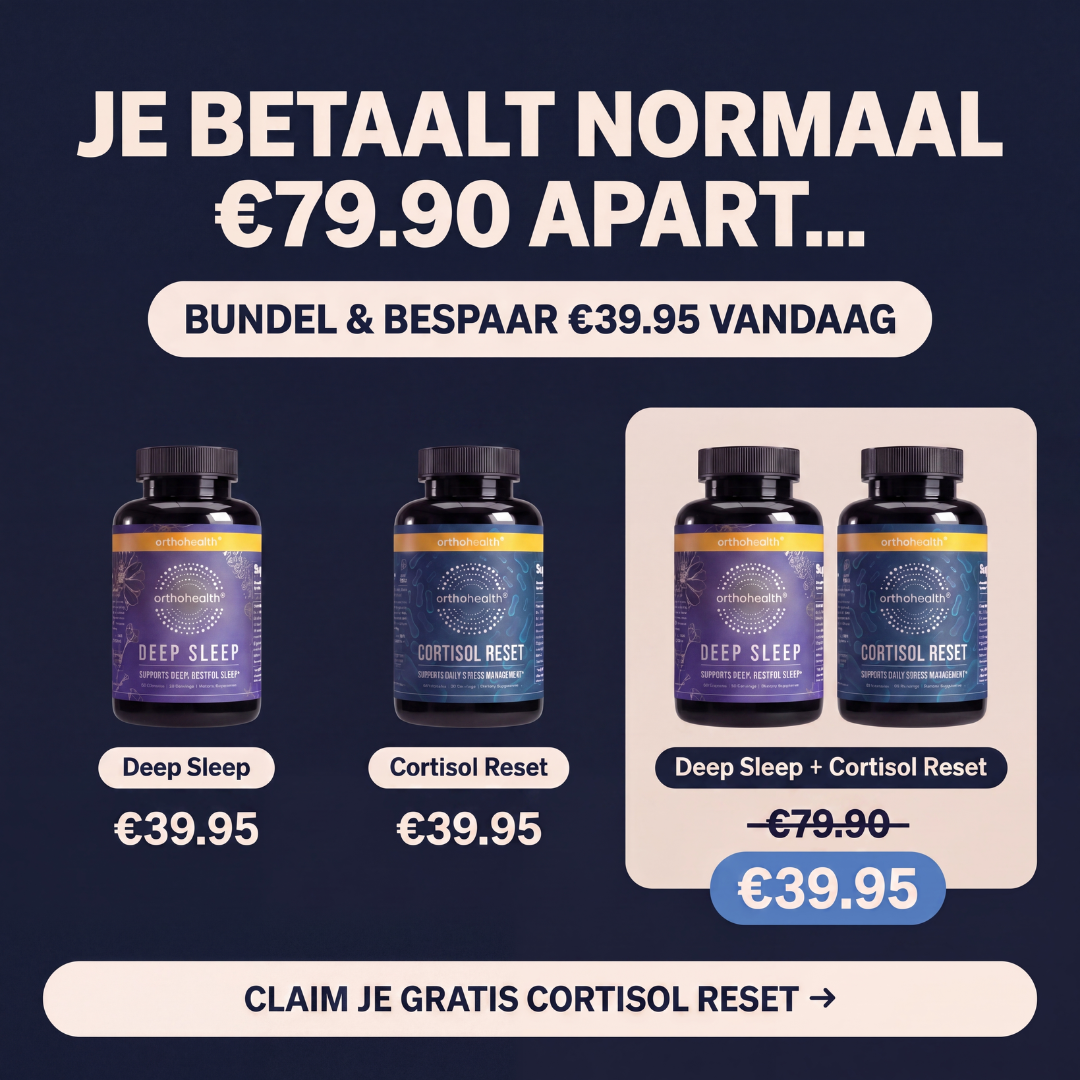 "Binnen 14 Nachten Doorslapen" Deep Sleep & Cortisol Reset Bundel